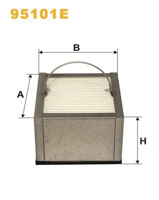 WIX FILTERS 95101e -  Топливный фильтр